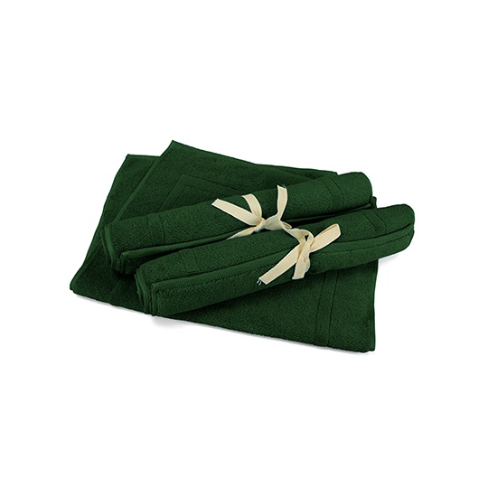 Mata Kapielowa Bawelniana Gruba AR019 - Dark Green