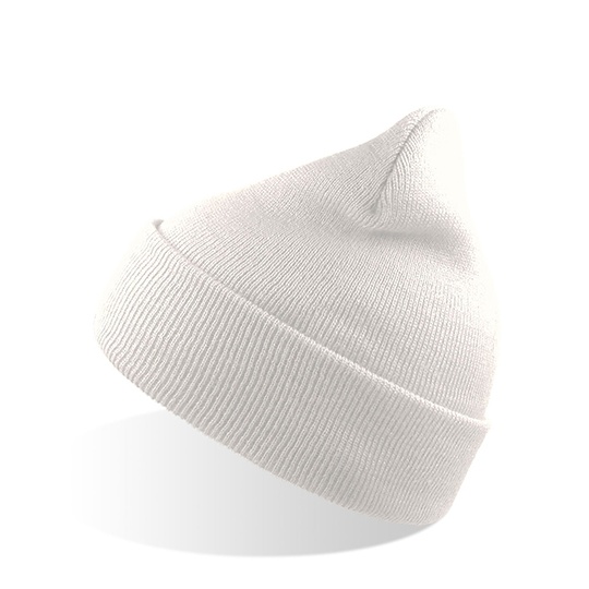 Czapka Beanie Akrylowa Dwuwarstwowa AT703 - White