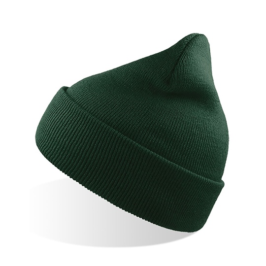 Czapka Beanie Akrylowa Dwuwarstwowa AT703 - Bottle Green