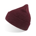 Czapka Beanie Akrylowa Dwuwarstwowa AT703 - Burgundy Melange