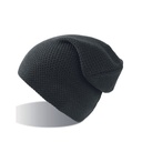 Czapka Oversize Akrylowa Dwuwarstwowa AT710 - Black
