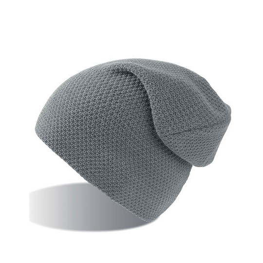 Czapka zimowa oversize AT710 - Grey