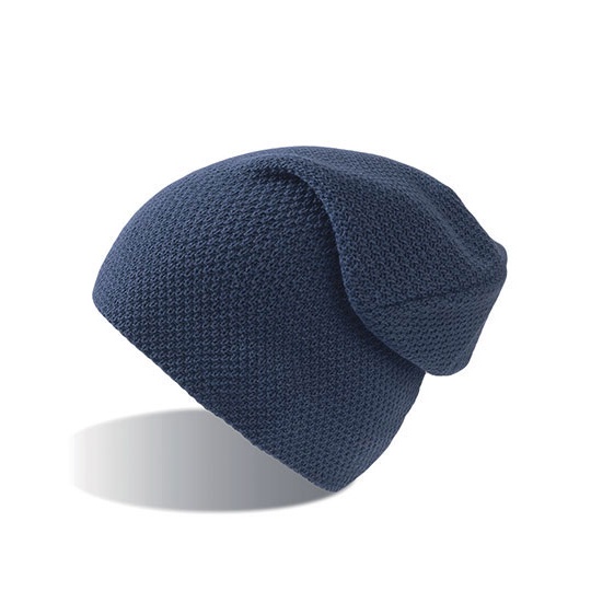 Czapka Oversize Akrylowa Dwuwarstwowa AT710 - Navy