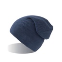 Czapka zimowa oversize dwuwarstwowa AT710 - Navy