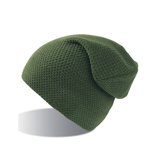 Czapka Oversize Akrylowa Dwuwarstwowa AT710 - Olive