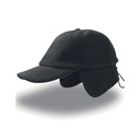 Czapka zimowa z nausznikami AT719 - Black