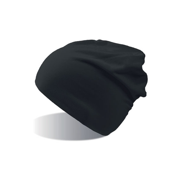 Dwuwarstwowa czapka beanie AT736 - Black