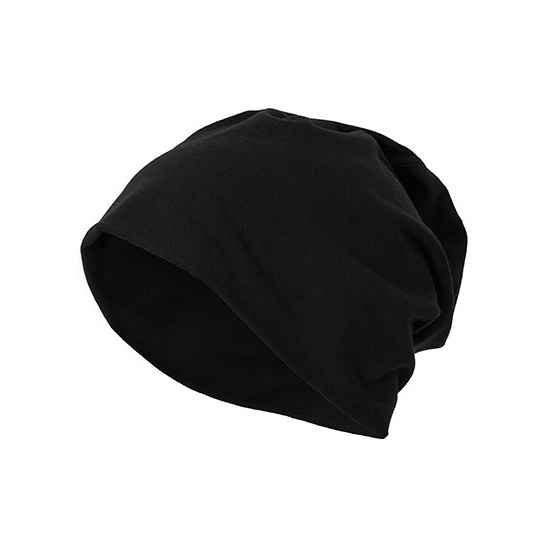 Czapka Elastyczna Jersey BY002 - Black