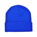 Czapka Dzianinowa Akrylowa z Wywinięciem C700 - Royal Blue