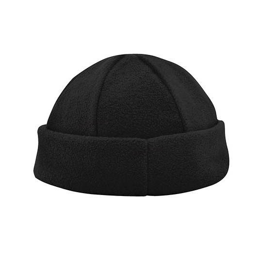 Czapka 6-panelowa Polarowa C738 - Black
