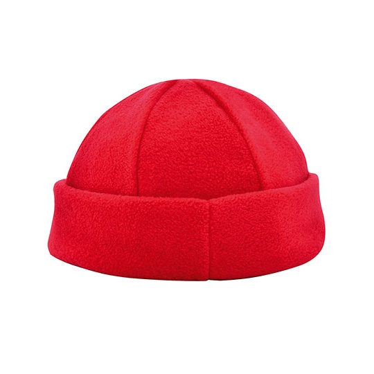 Czapka 6-panelowa Polarowa C738 - Red