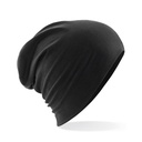 Czapka Beanie Luzna Bawelniana Dwuwarstwowa CB368 - Black