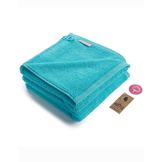 Recznik Bawelniany Frota Gesty Splot AR035 - Aqua Blue