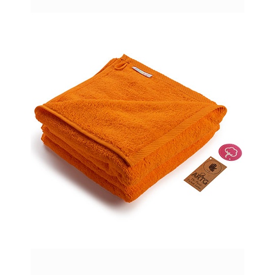 Ręcznik Bawełniany Frota Gesty Splot AR035 - Bright Orange