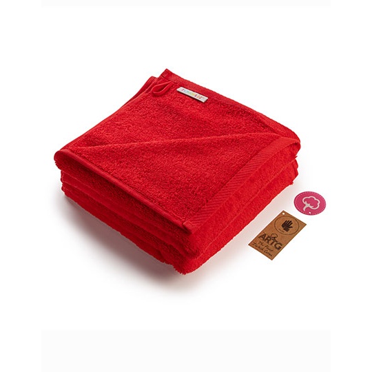 Recznik Bawelniany Frota Gesty Splot AR035 - Fire Red
