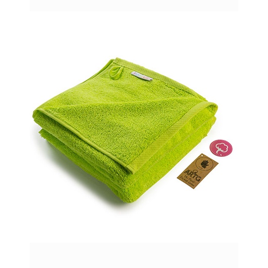 Recznik Bawelniany Frota Gesty Splot AR035 - Lime Green