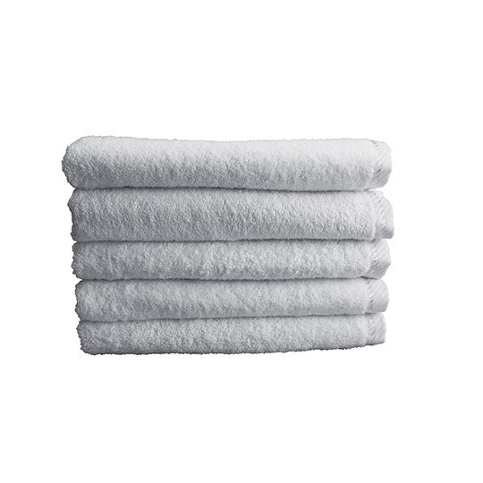 Ręcznik z bordiurą AR035 - Light Grey