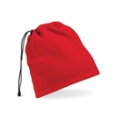 Komin polarowy 2w1 CB285 - Classic Red