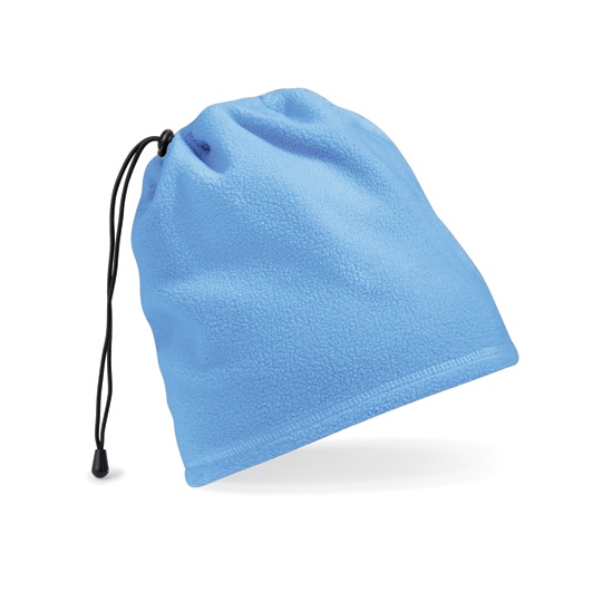 Komin polarowy 2w1 Superfleece anti-pill CB285 - Sky Blue