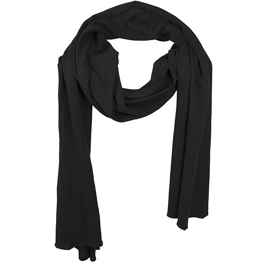 Szalik Uniwersalny Bawelniany Jersey BY063 - Black