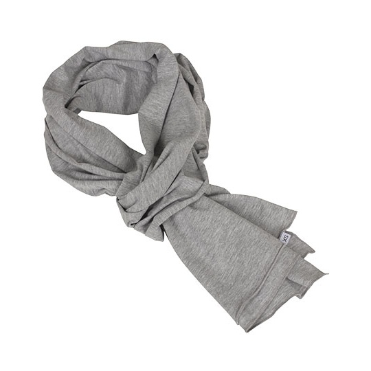 Szalik Uniwersalny Bawelniany Jersey BY063 - Heather Grey