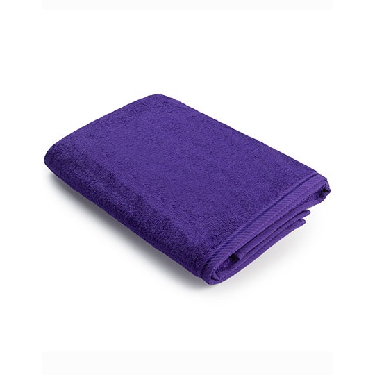 Ręcznik Plazowy Bawełniany Frota Chlonny AR037 - Purple