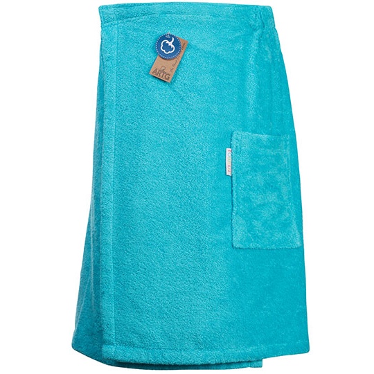 Kilt Kapielowy Bawełniany AR042 - Aqua Blue