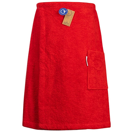 Kilt Kapielowy Bawelniany AR042 - Fire Red