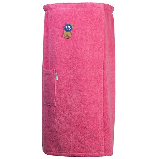 Kilt Saunowy Damski Bawelniany AR043 - Pink