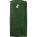 Kilt Saunowy Damski Bawelniany AR043 - Dark Green