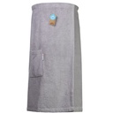Kilt Saunowy Damski Bawełniany AR043 - Light Grey