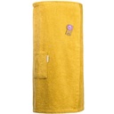 Kilt Saunowy Damski Bawelniany AR043 - Mustard