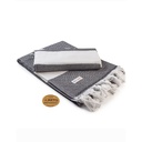 Recznik Hammam Bawelniany AR056 - Black & White