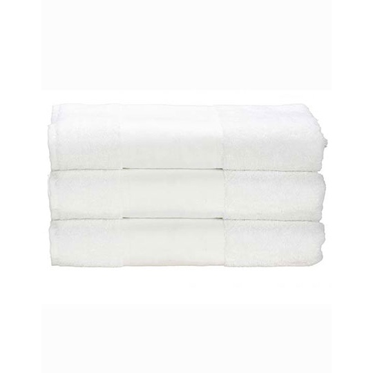 Ręcznik do rąk z bordiurą AR070 - White