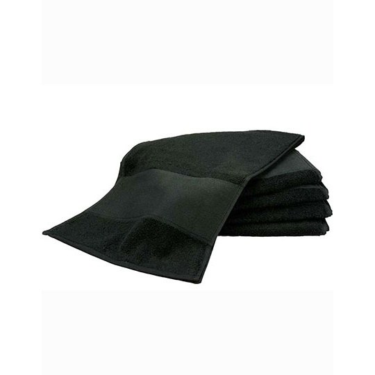 Recznik Sportowy Bawelniany AR073 - Black