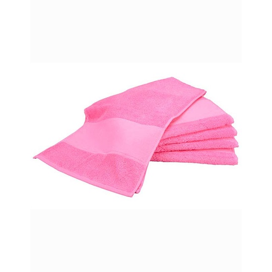 Recznik Sportowy Bawelniany AR073 - Pink