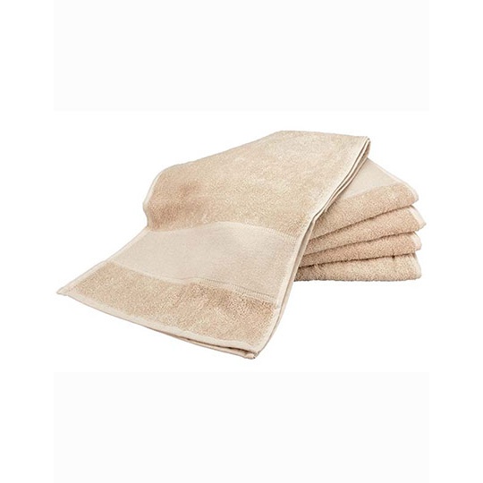 Recznik Sportowy Bawelniany AR073 - Sand