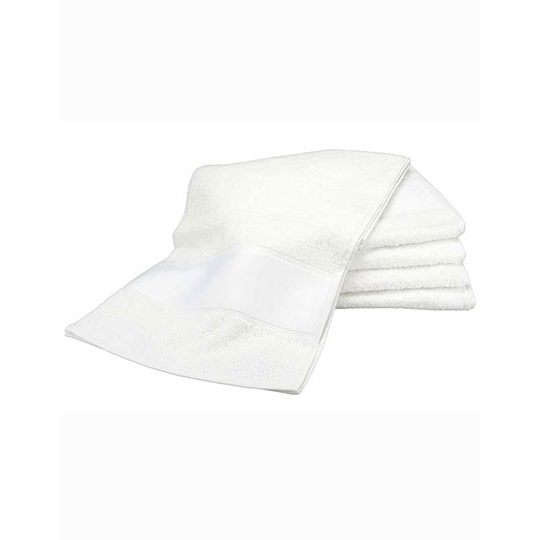Recznik Sportowy Bawelniany AR073 - White