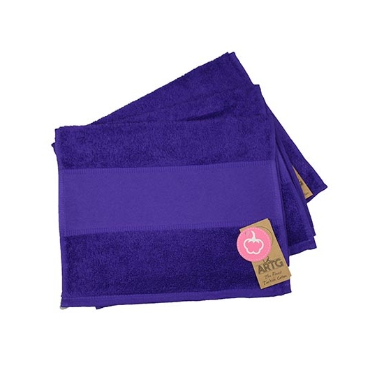 Recznik Goscinny Bawelniany z Bordiura AR074 - Purple