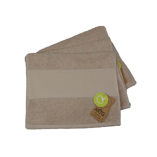 Recznik Goscinny Bawelniany z Bordiura AR074 - Sand