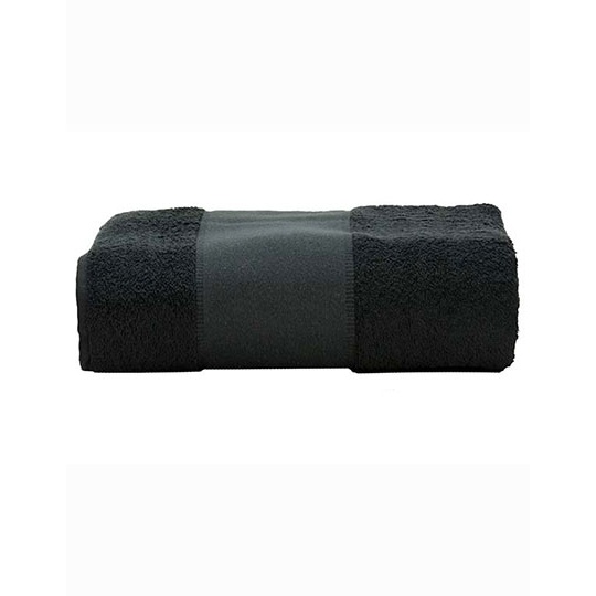 Recznik Duzy Bawelniany AR077 - Black
