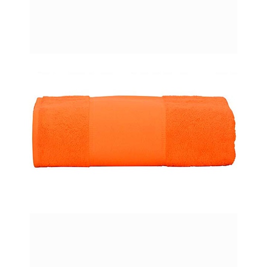 Recznik Duzy Bawelniany AR077 - Bright Orange