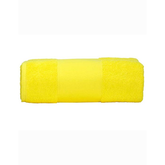 Recznik Duzy Bawelniany AR077 - Bright Yellow