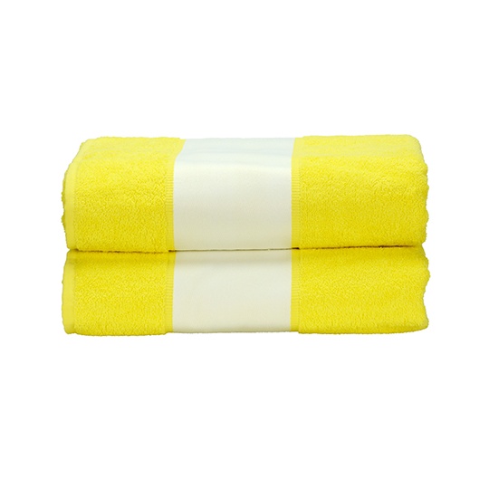 Ręcznik Kąpielowy Frota Bawełniana AR081 - Bright Yellow