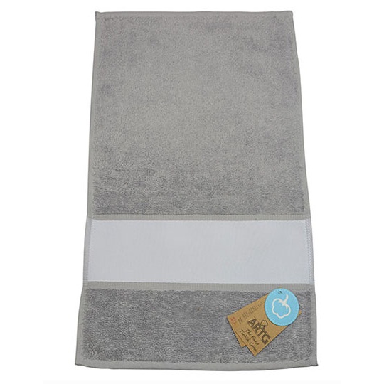 Recznik Goscinny Bawelniany z Bordiura Sublimacyjna AR085 - Light Grey