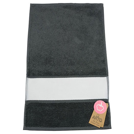 Recznik Goscinny Bawelniany z Bordiura Sublimacyjna AR085 - Graphite