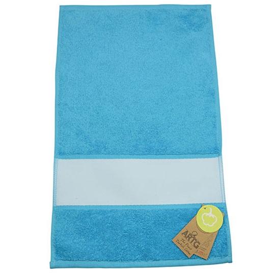 Recznik Goscinny Bawelniany z Bordiura Sublimacyjna AR085 - Aqua Blue