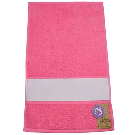 Recznik Goscinny Bawelniany z Bordiura Sublimacyjna AR085 - Pink