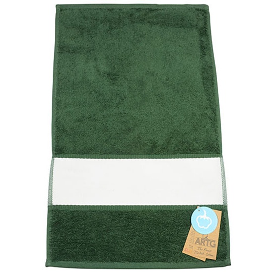 Recznik Goscinny Bawelniany z Bordiura Sublimacyjna AR085 - Dark Green