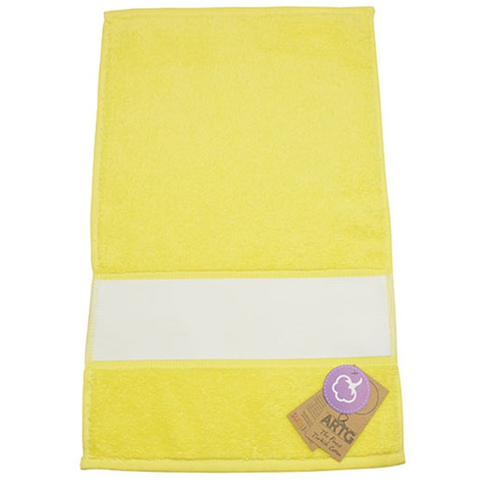 Recznik Goscinny Bawelniany z Bordiura Sublimacyjna AR085 - Bright Yellow